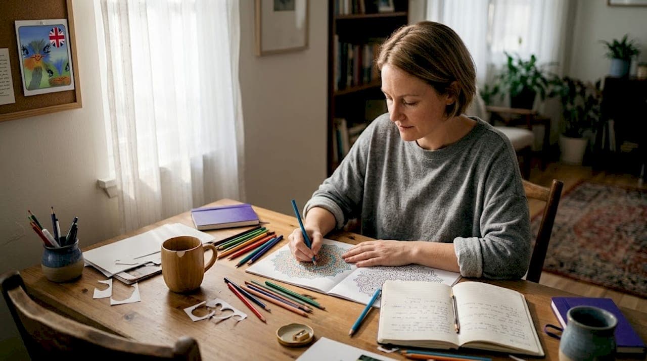 Creative activities at home: Stress relief, learning, and fun