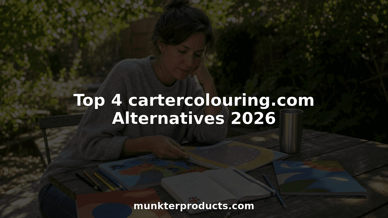 Top 4 cartercolouring.com Alternatives 2026
