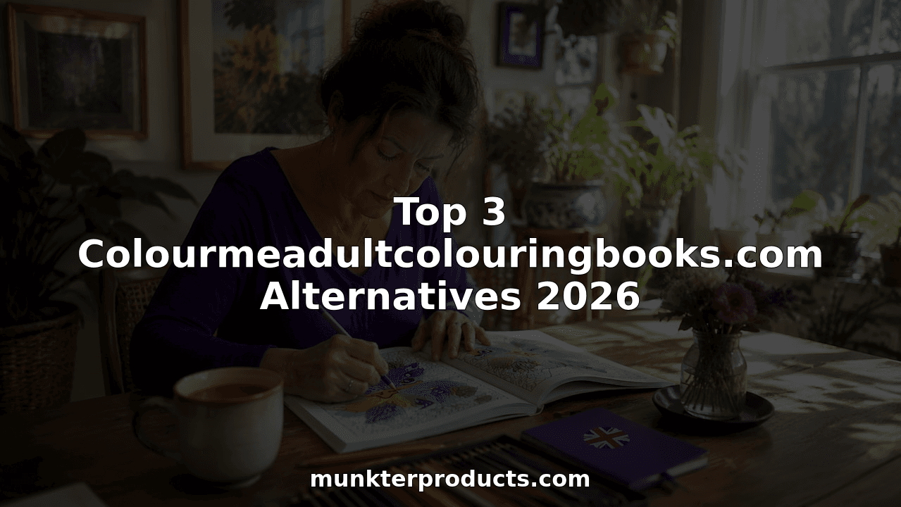 Top 3 Colourmeadultcolouringbooks.com Alternatives 2026