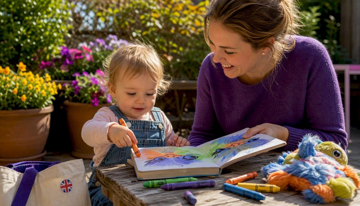 Coloring Books for 1 Year Olds: Safe Picks That Work