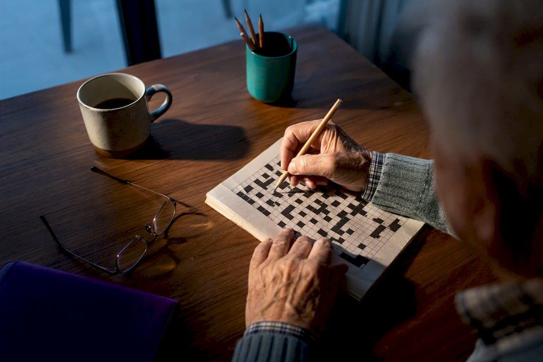 Puzzles Linked to a Delay of 2.54 Years in Older Adults' Memory