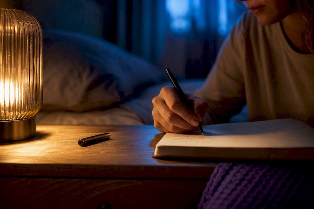 5-Minute UK Evening Reflection Journal With One-Sentence Prompts